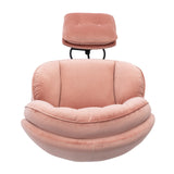 Accent chair  TV Chair  Living room Chair Pink sofa with Ottoman