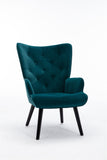 COOLMORE  Accent chair  Living Room/Bed Room, Modern Leisure  Chair  Teal