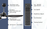 Blade LED Standard Ceiling Fan with Remote Control