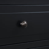 3-Drawer Nightstand Storage Wood Cabinet
