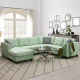Light Green Sectional Sofa