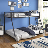 Metal Twin over Full Bunk Bed/ Heavy-duty Sturdy Metal