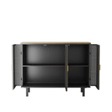 Modern Sideboard, Freestanding Sideboard Storage Cabinet Entryway Floor Cabinet for Living Room Office Bedroom