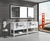 48" Farmhouse Single Bathroom Vanity Set