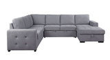 Storage Sleeper Sectional Sofa