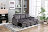 Flat sleeper Sectional Storage Pull out Sleeper Sofa Bed