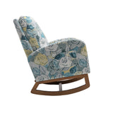 COOLMORE  living  room Comfortable  rocking chair  living room chair Beige