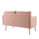 COOLMORE  Velvet  Sofa , Accent sofa .loveseat sofa with Stainless feet