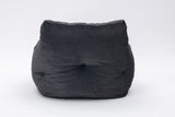 Soft Cotton Linen Fabric Bean Bag Chair Filled With Memory Sponge