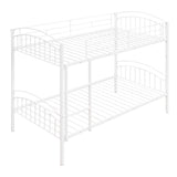 Twin Over Twin Metal Bunk Bed