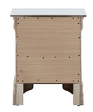 Glory Furniture Lorana G6590-N Nightstand , Silver Champagne