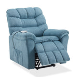 Orisfur. Power Lift Chair with Adjustable Massage and Heating System, Recliner Chair with Remote Control for Living Room