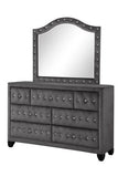 Queen Grey Bedroom Set Made With Wood