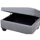 Antique Grey Sectional Sofa