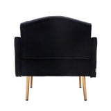 COOLMORE Accent  Chair  ,leisure single sofa  with Rose Golden  feet