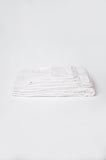 Omne Sleep 4-Piece White Brushed Microfiber King Hypoallergenic Sheet Set