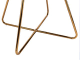 Zen Zone Velvet Accent/Conversation Lounge Chair With Iron Metal Gold Plated Legs, Suitable For Office, Lounge, Living Room, Set of 2, Yellow