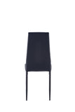 Black Dining chair set for 4