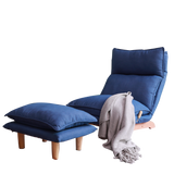 Lazy sofa balcony leisure chair bedroom sofa chair foldable reclining chair leisure single sofa functional chair