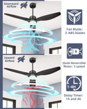 Blade LED Standard Ceiling Fan with Remote Control