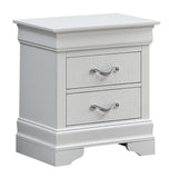 Glory Furniture Lorana G6590-N Nightstand , Silver Champagne