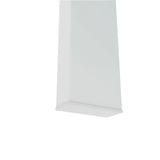 White Coffee Table, Clear Coffee Table