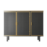 Modern Sideboard, Freestanding Sideboard Storage Cabinet Entryway Floor Cabinet for Living Room Office Bedroom