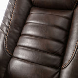 Orisfur. Power Motion Recliner with Adjustable Headrest,  Home Theater Seating with Hidden Arm Storage and Convenient Cup Holder Design