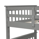 Stairway Twin-Over-Full Bunk Bed with Storage