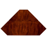 Claremont Convertible Media Electric Fireplace - Brown Maho