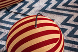 Barrel Chair with Ottoman