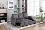 Flat sleeper Sectional Storage Pull out Sleeper Sofa Bed