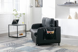 COOLMORE Convertible Sleeper Sofa Bed, Modern Velvet Loveseat Couch with Pull Out Bed, Small Love Seat Futon Sofa Bed with Headboard, 2 Pillows & Side Pockets for Living Room
