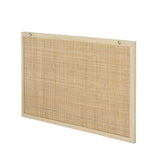 Decorative panel,Head board,Natural Rattan, for Bedroom, Living Room,Hallway