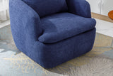 COOLMORE Swivel Barrel Chair, Comfy Round Accent Sofa Chair for Living Room, 360 Degree Swivel Barrel Club Chair, Leisure Arm Chair for Nursery, Hotel, Bedroom, Office, Lounge