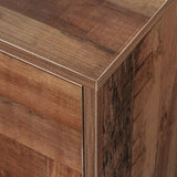 TV Stand Mid-Century Wood Modern Entertainment Center Adjustable Storage Cabinet TV Console for Living Room