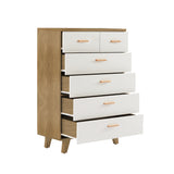 Drawer dresser cabinet, solid wood