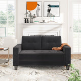 Orisfur. Comfortable Loveseat Modern Sofa Couch for Home Living Room (2-seat)