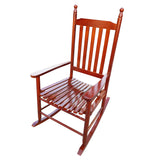wooden porch rocker chair  Brown