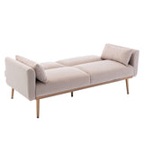 COOLMORE  Velvet  Sofa , Accent sofa .loveseat sofa with  metal  feet