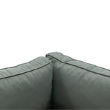 6 Pieces PE Rattan sectional Outdoor Furniture Cushioned  Sofa set Black