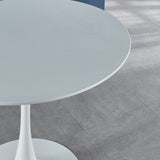 White Tulip Table Mid-century Dining Table