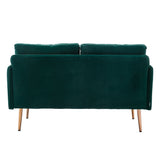 COOLMORE  Velvet  Sofa , Accent sofa .loveseat sofa with Stainless feet
