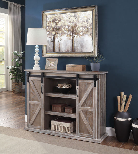 TV Stand, Rustic Natural