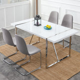 Dining Table Rustic Industrial Rectangular