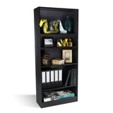 Oskar 5 Shelf Bookcase Espresso