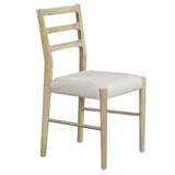 7-Piece Wooden Dining Table Set - Extendable Table with 12” Leaf and 2 Drawers, 6 Dining Chairs with Soft Cushion