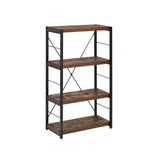 Bookshelf in Weathered Oak & Black