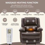 Orisfur. Power Lift Chair with Adjustable Massage Function, Recliner Chair with Heating System for Living Room
