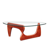 Cherry Triangle coffee table Wood Base